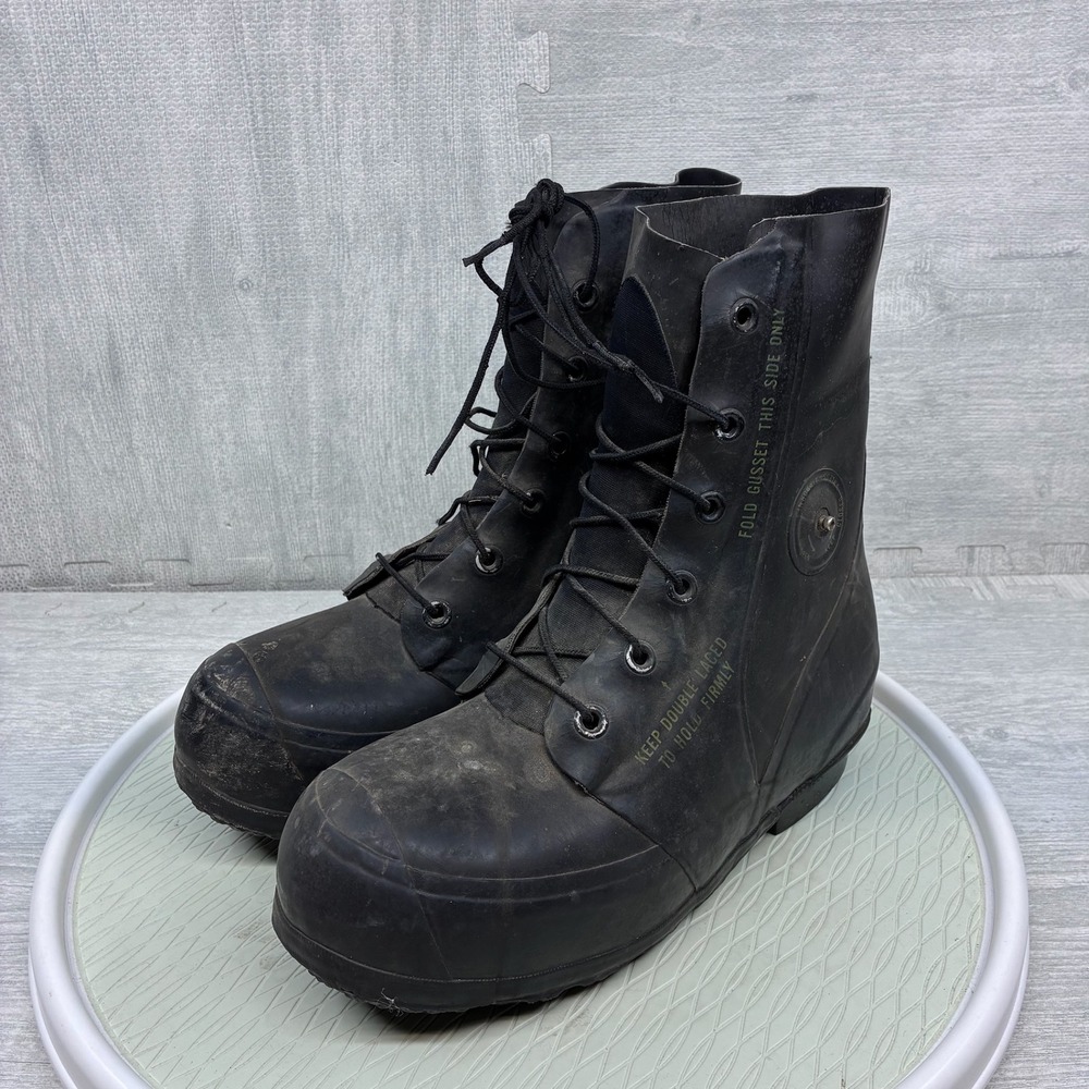 Vintage 70s Bata US Military Extreme Cold Weather Mickey Boots 9W Bunny Boots